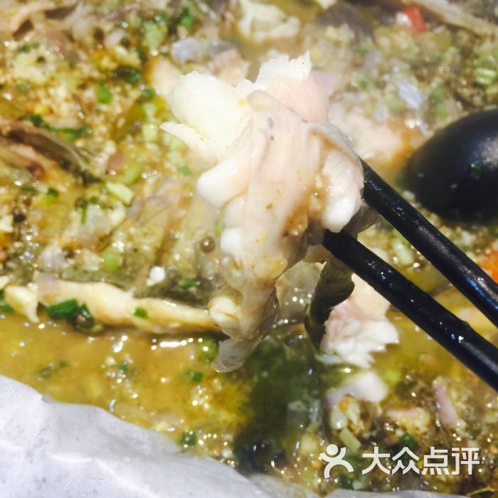 纸包鱼鸡公煲(一二八纪念路店)青花椒纸包鱼图片 第2张