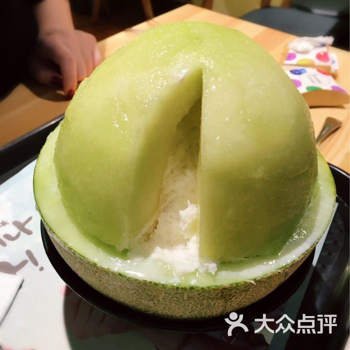 雪冰 Sulbing(宝山万达店)-哈密瓜酸奶芝士雪冰