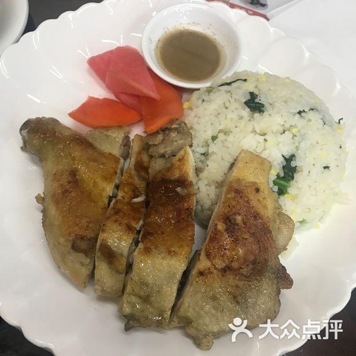 金牌盐焗鸡腿饭