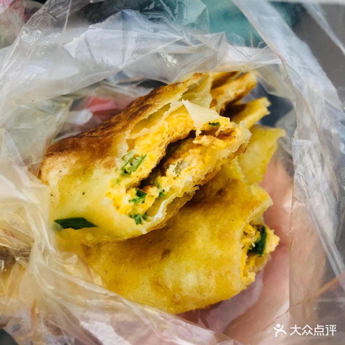 葱油蛋饼