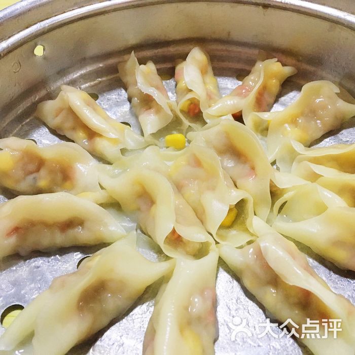 爽滑饺子王咸骨煲仔粥玉米蒸饺图片-北京小吃快餐