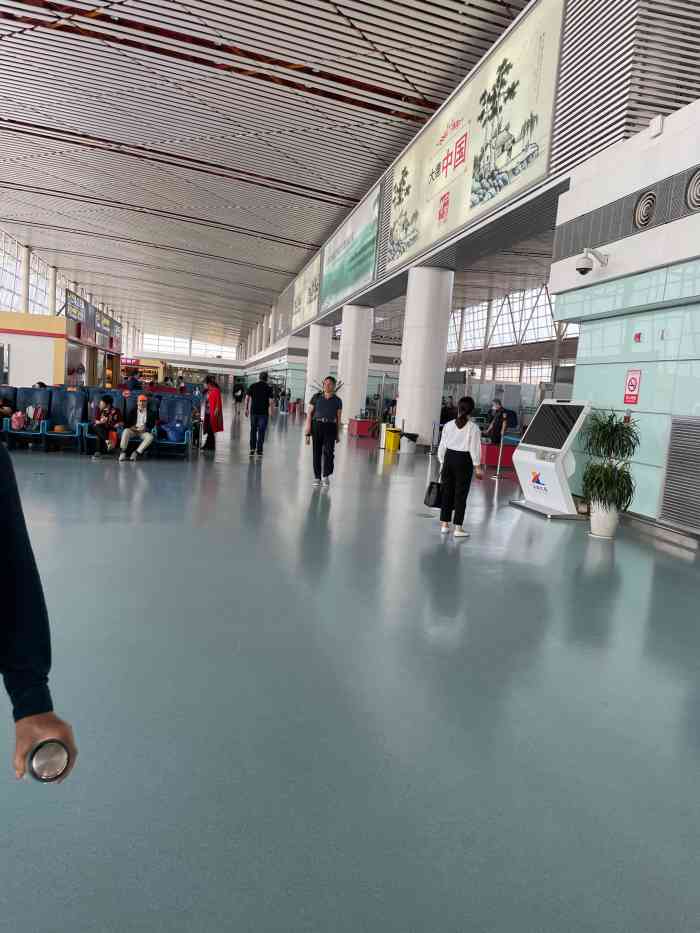 运城张孝机场-"乘坐中国东方航空的航班来到了运城.
