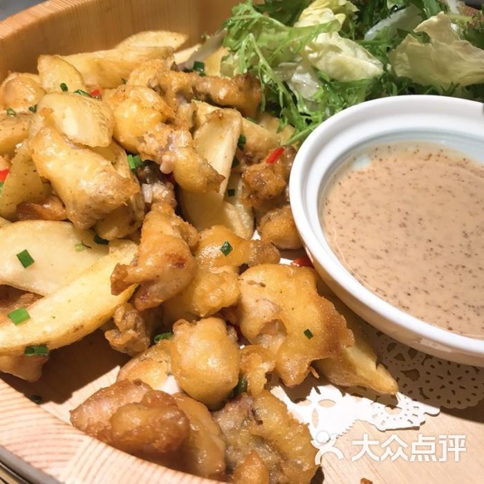 谷色天香(龙之梦店-椒盐牛蛙图片-上海美食-大众点评网