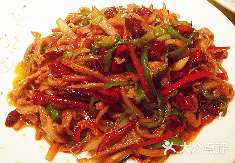 酸辣羊肚 68元