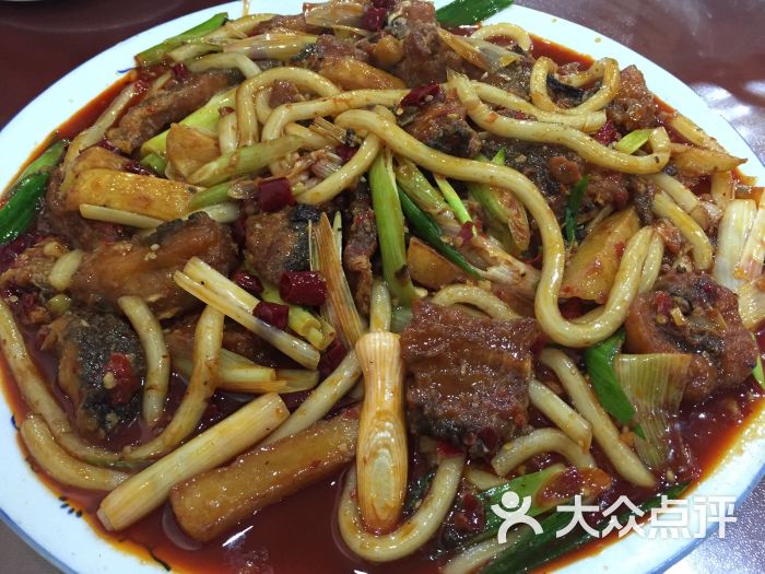 新疆沙湾传统大盘鸡-图片-西宁美食-大众点评网