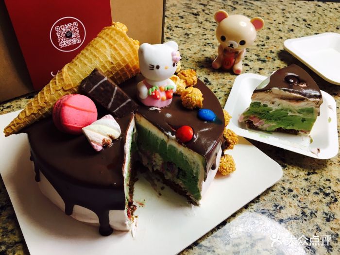 kumacake熊菓冰淇淋蛋糕kitty图片 - 第1张