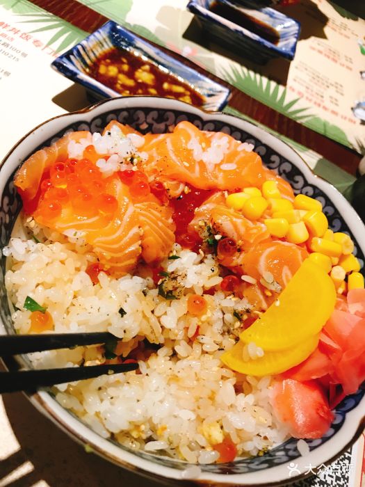 相扑猫海鲜丼饭专门店(新乐路店)三文鱼亲子饭图片 第481张