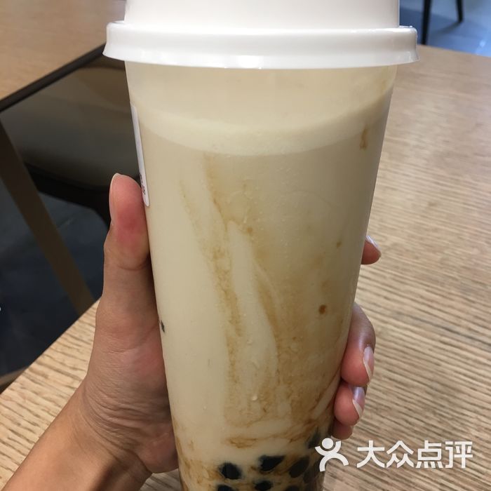 古早弄堂铁观音黑糖珍珠奶茶图片-北京台湾菜-大众