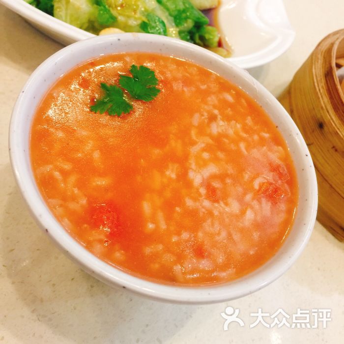 番茄牛肉粥