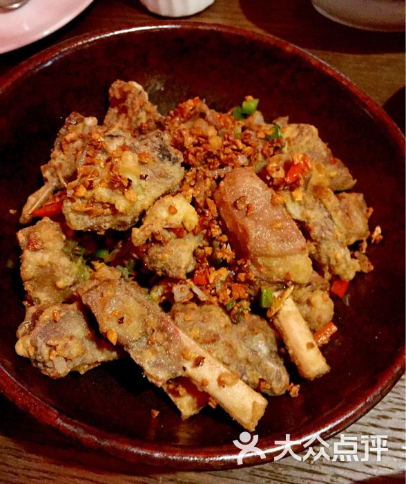 蒜香羊排