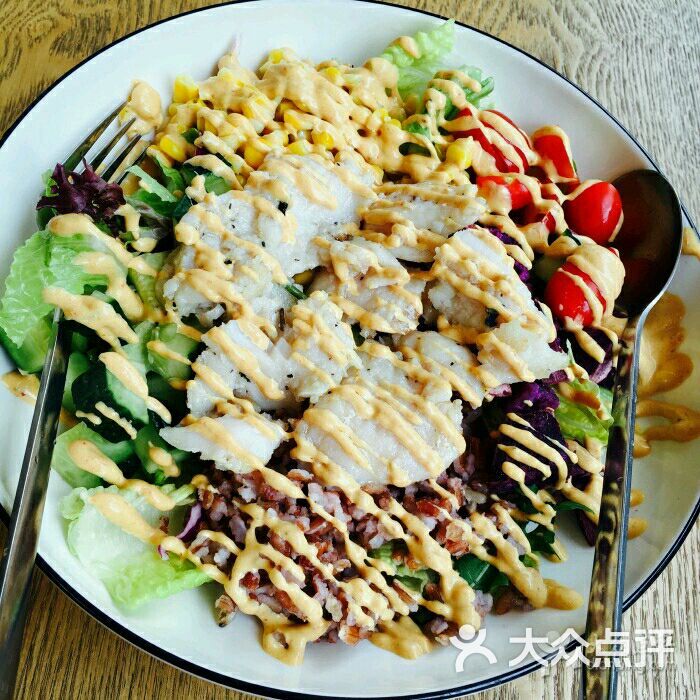 full salad福沙拉娘惹龙利鱼沙拉图片 - 第4张