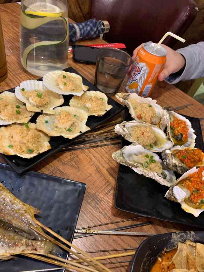 蚝太郎烧烤(建国路店"西安市建国路蚝门宴炭烧生蚝 西安市.