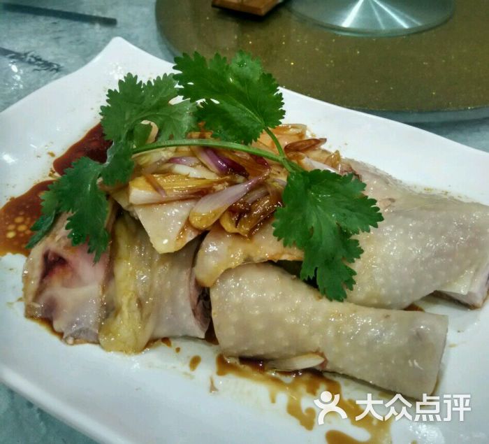 红葱头淋宪鸡