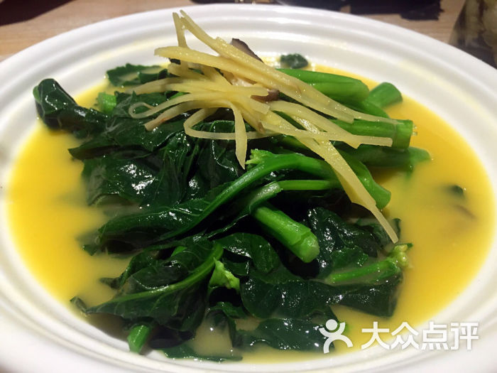 老房子(水岸风情食府海上世界店)上汤芥蓝苗图片 - 第10张
