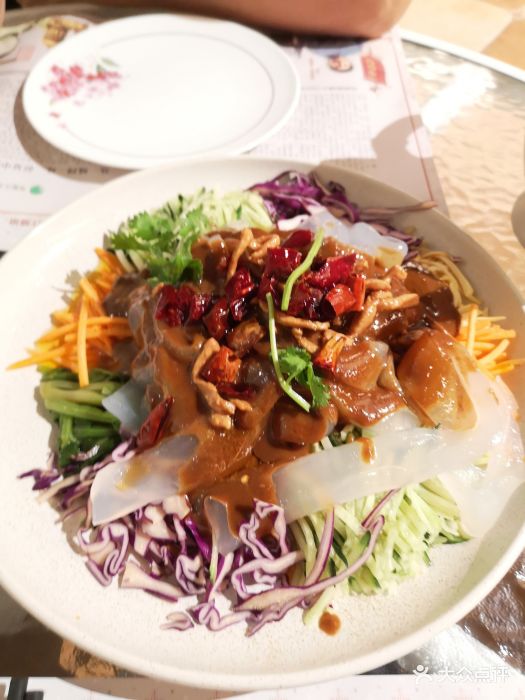 炒肉拉皮