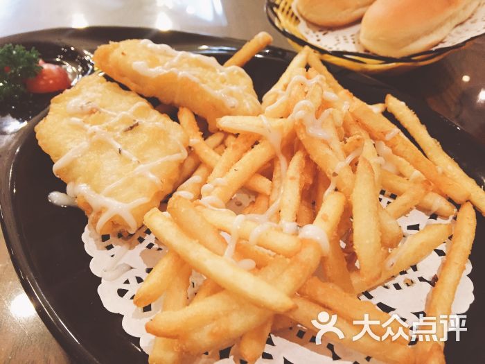 豪客来牛排(唐延中心城店)炸鱼薯条图片 - 第81张