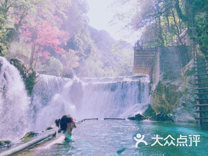 九十九里温泉瀑布-图片-普格县周边游-大众点评网