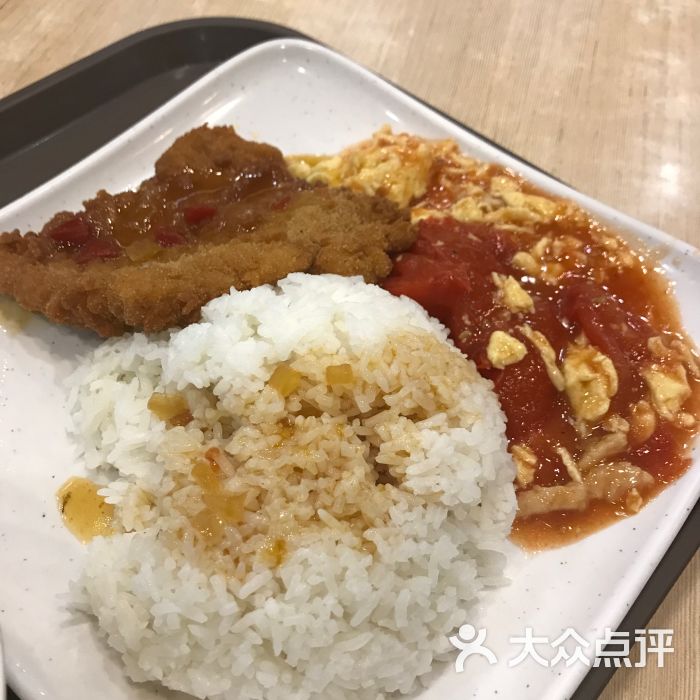 吉列猪排番茄饭