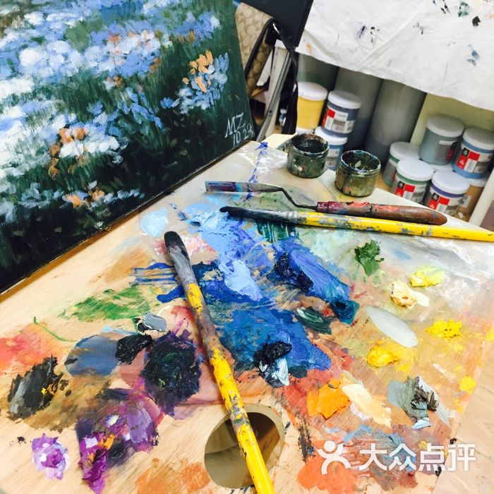 fun job art 自助油画画室图片 - 第2张