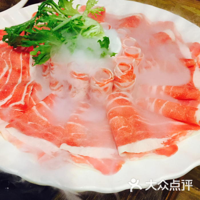 洞子张老匠火锅(浦东店)牛羊肉拼盘图片 第4张