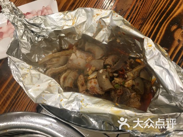 锡纸烤牛杂