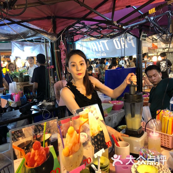 拉差达火车夜市地图图片