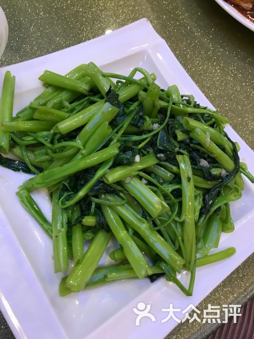 蒜蓉炒通菜