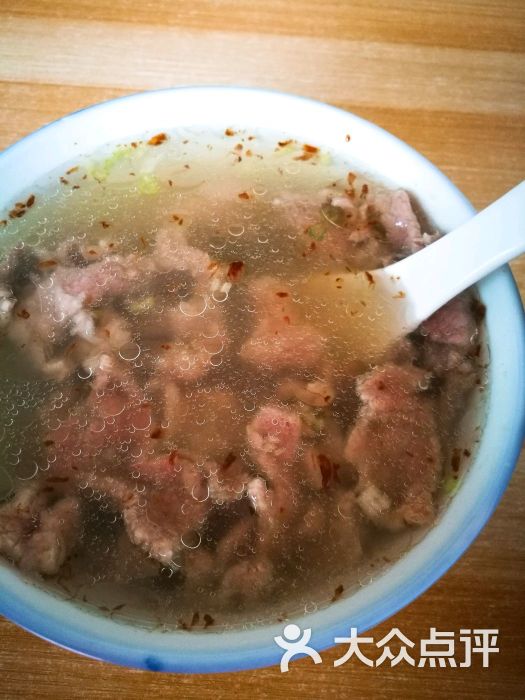 永定牛肉鲜汤的点评