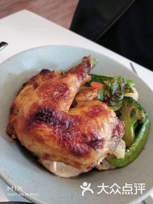 法式烤春鸡配杂粮饭