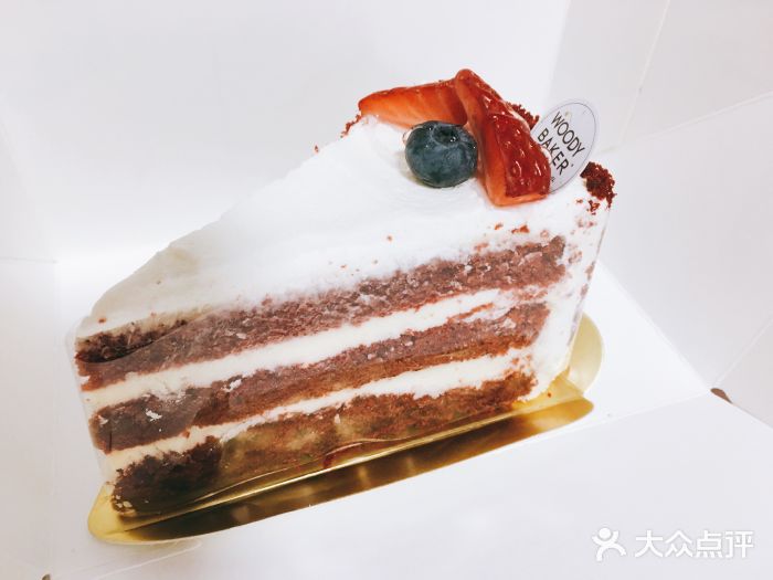 woody baker 沃倍可(月星环球港店)红丝绒蛋糕图片