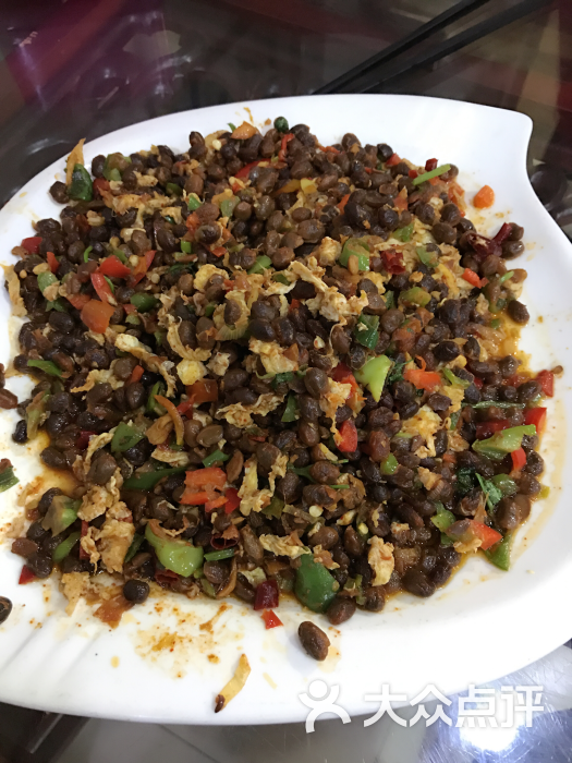 酱豆子炒鸡蛋