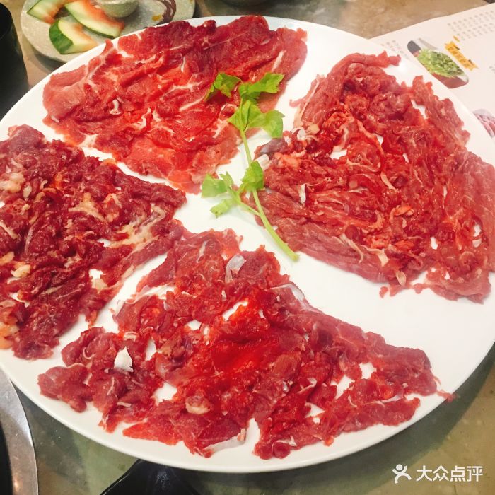 牛享·壹品鲜牛小黄牛火锅牛肉拼盘图片 - 第151张