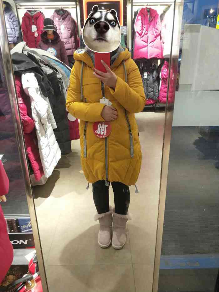 雪伦(新街口百货商场店)-"品牌的羽绒服.质量不错.手感很好. [调.