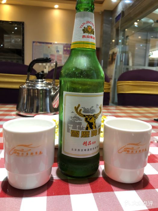 夜明沙酒店·餐饮部雪鹿啤酒图片