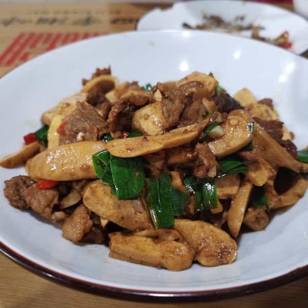柴火香干炒肉 38