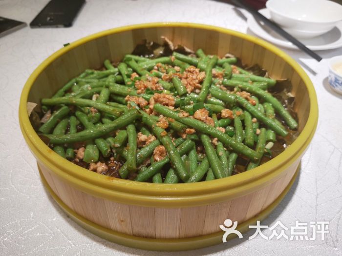 肉碎蒸豆角