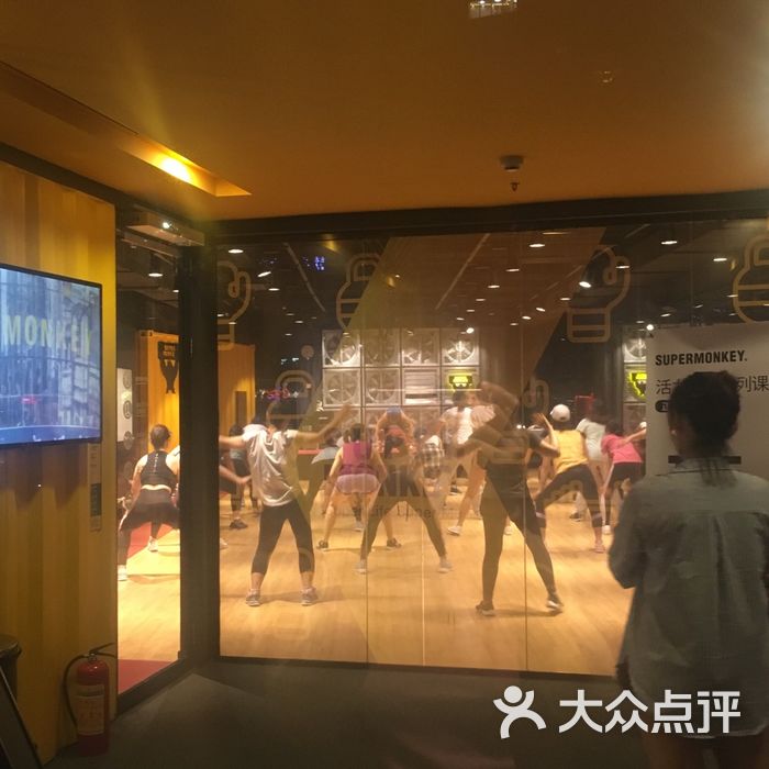 supermonkey超级猩猩健身门面图片-北京健身房-大众