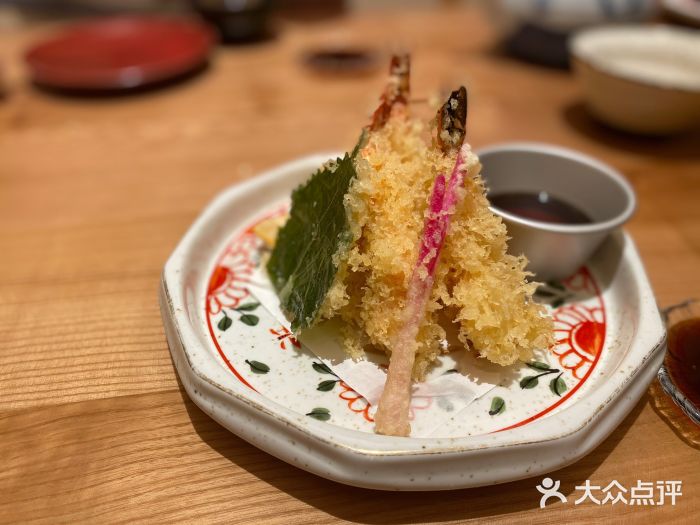 聿山居日式料理炸虾天妇罗图片