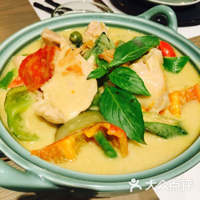 花香新茨青咖喱鸡
