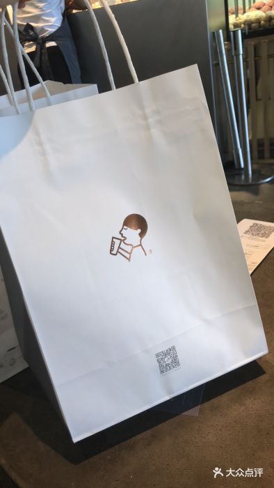 喜茶(卓悦intown热麦店)包装袋图片 - 第11张