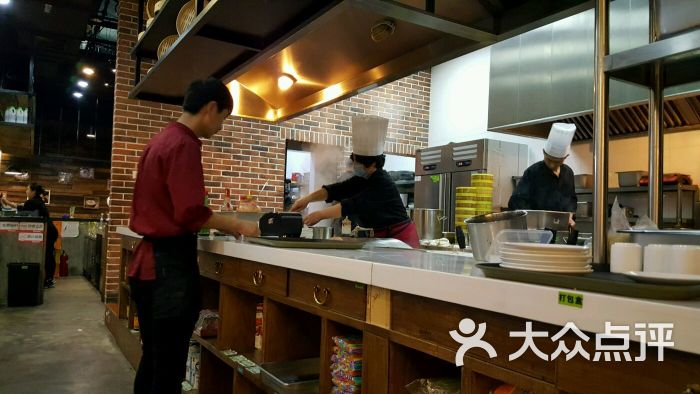 香港九道港式茶餐厅(中粮万科店)开放式厨房图片 - 第7张