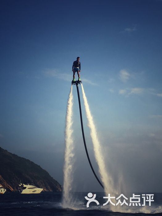 三亚摩托艇水上飞人体验中心-图片-三亚周边游