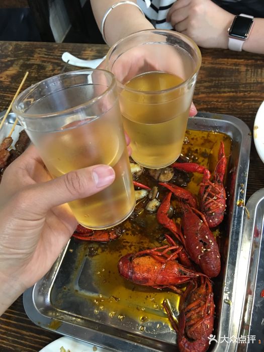小脏虾烧烤家常菜雪花啤酒图片 第91张