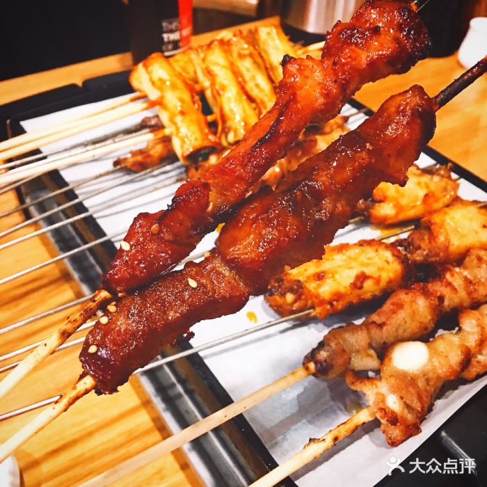 蜜汁梅肉串