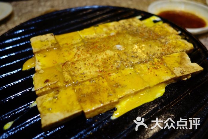 厚味居老北京炙子烤肉(广安门店)烤鸡蛋豆腐图片 第6张