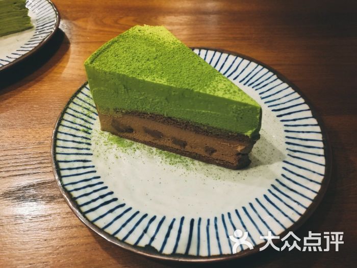 无邪日式抹茶初中-巧克力抹茶慕斯图片-徐州美寒假甜品几号开学2017图片