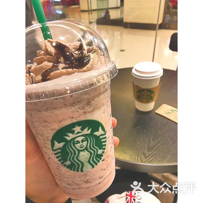 的菜:                                     可爱你星冰乐真爱粉拿铁