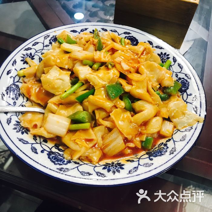 中国兰州牛肉拉面(七克拉店)炒面片图片 - 第3张