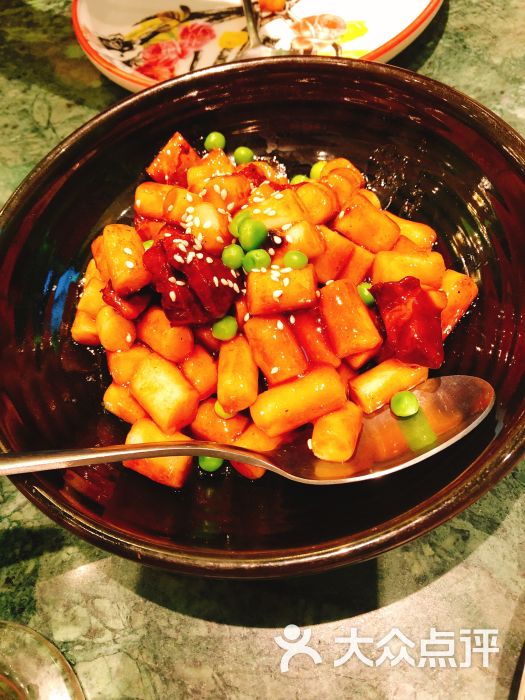 新白鹿餐厅(百联西郊店)-仔排炒年糕图片-上海美食-大众点评网