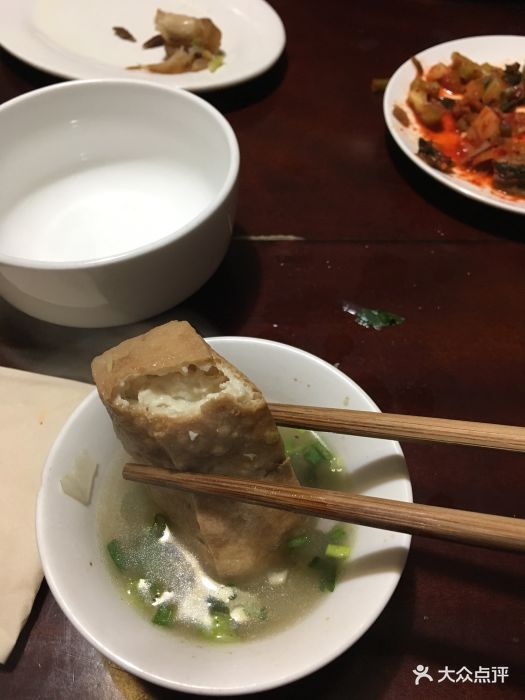 一瓢香保山火瓢牛肉保山口袋豆腐图片